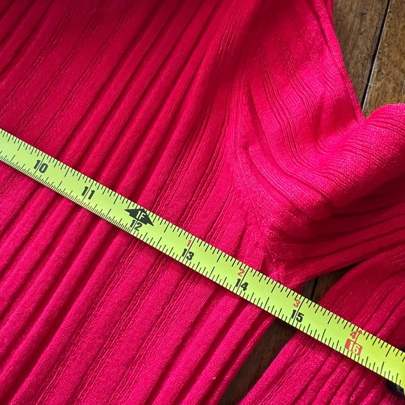 Relativity Vibrant Red Turtleneck Sweater - Picture 8 of 9